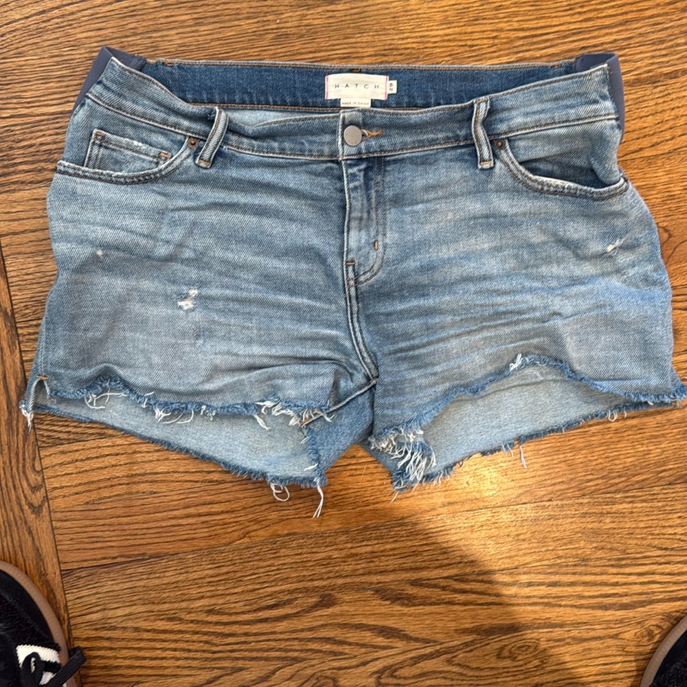 Hatch maternity Jean shorts